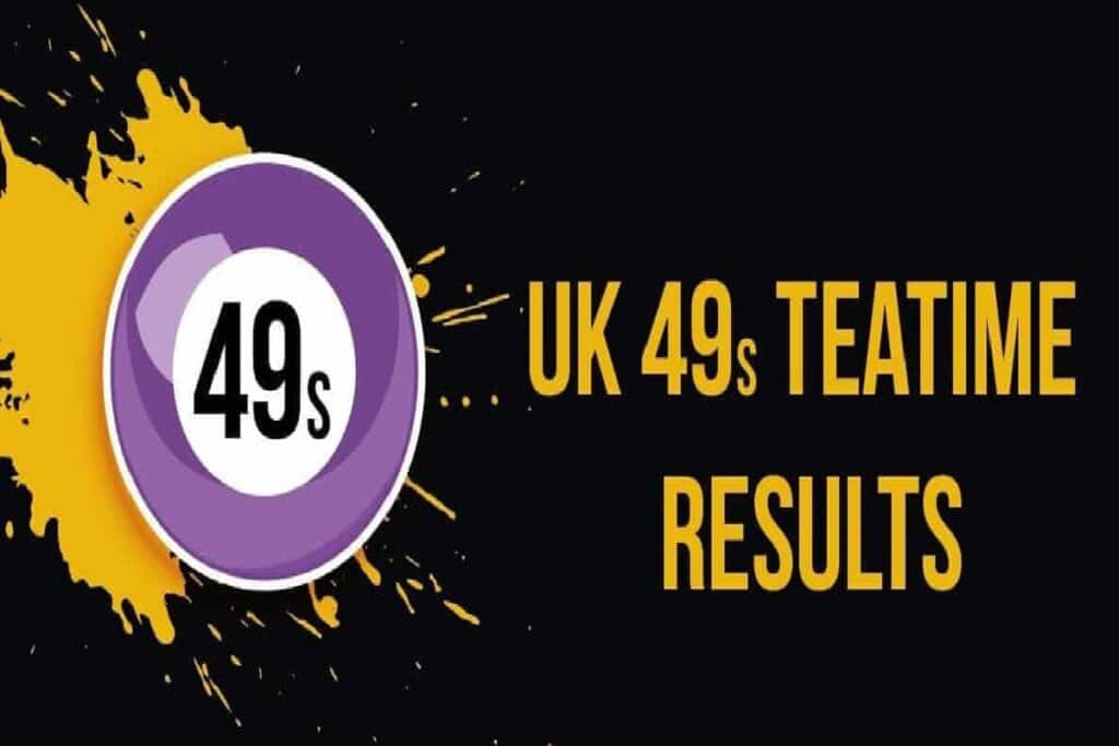 Uk 49S Teatime Results Today (30 October 2023) Winning Number List Live (Announced &Amp; Updated)