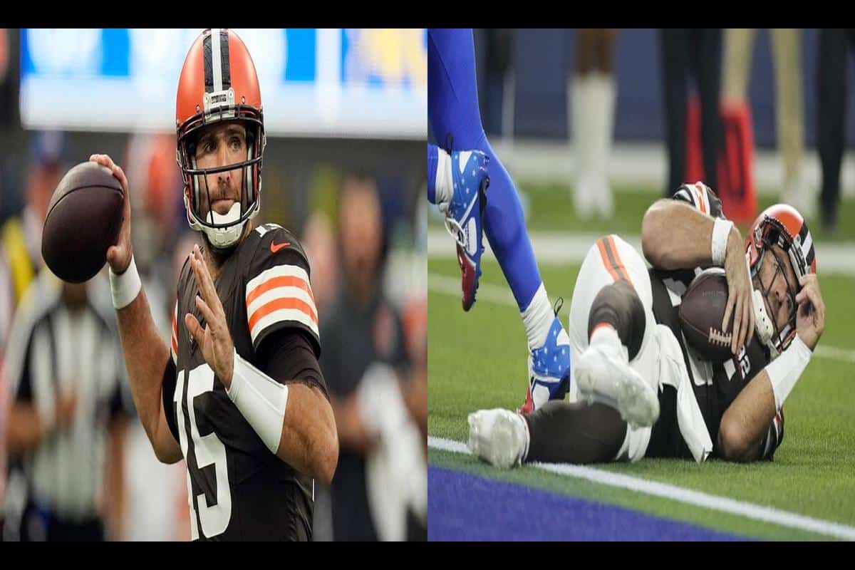 Why Joe Flacco Is Not Playing In The Cleveland Browns