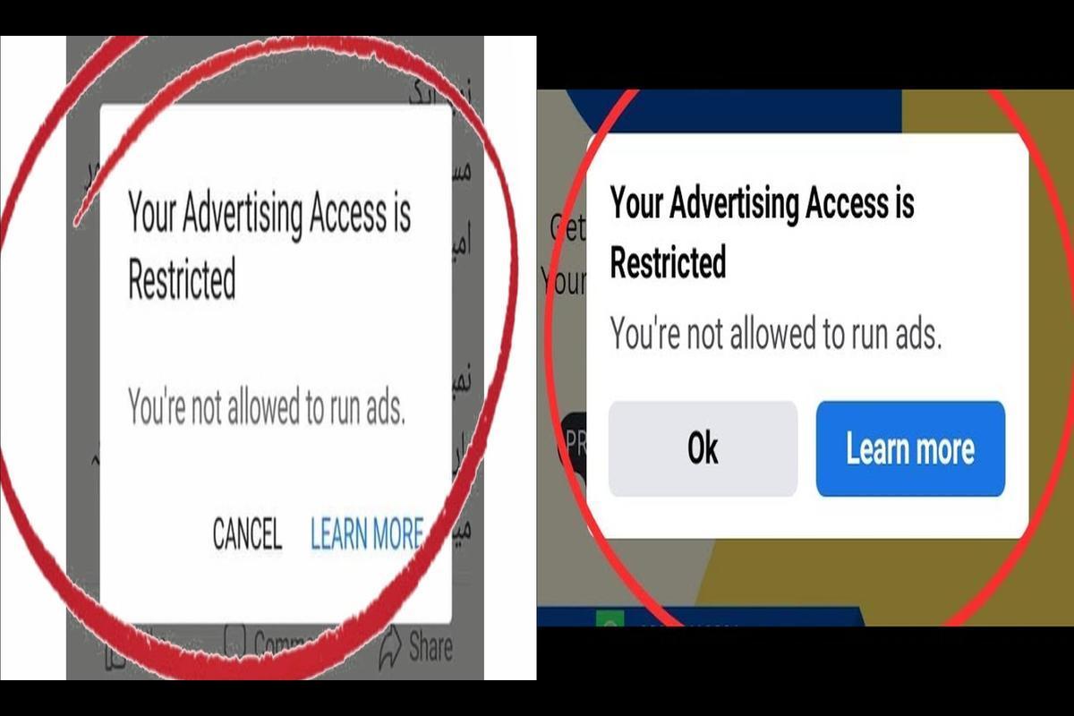 How To Resolve Your Advertising Access Is Restricted