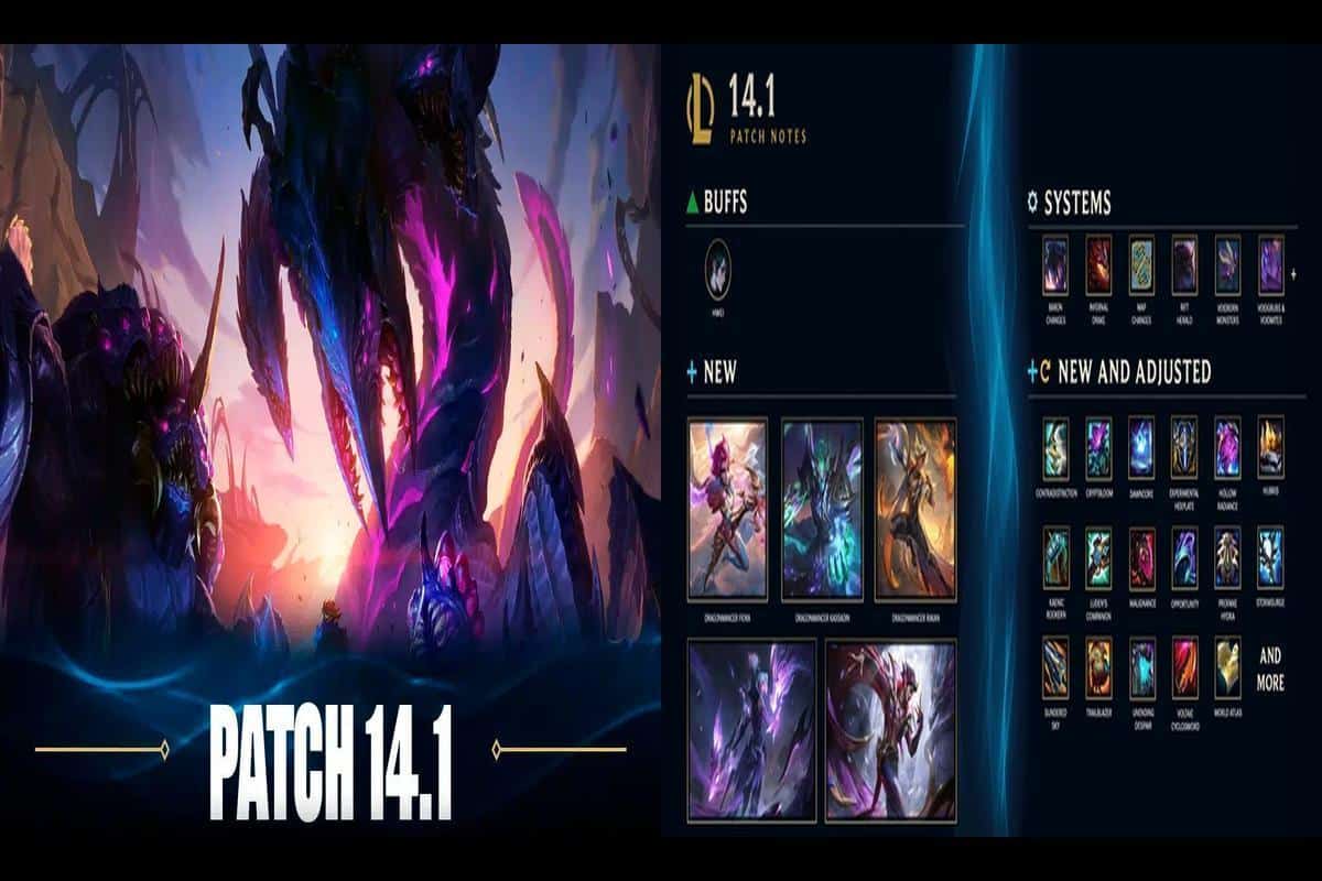 The Latest Update In League Of Legends Patch 14.1