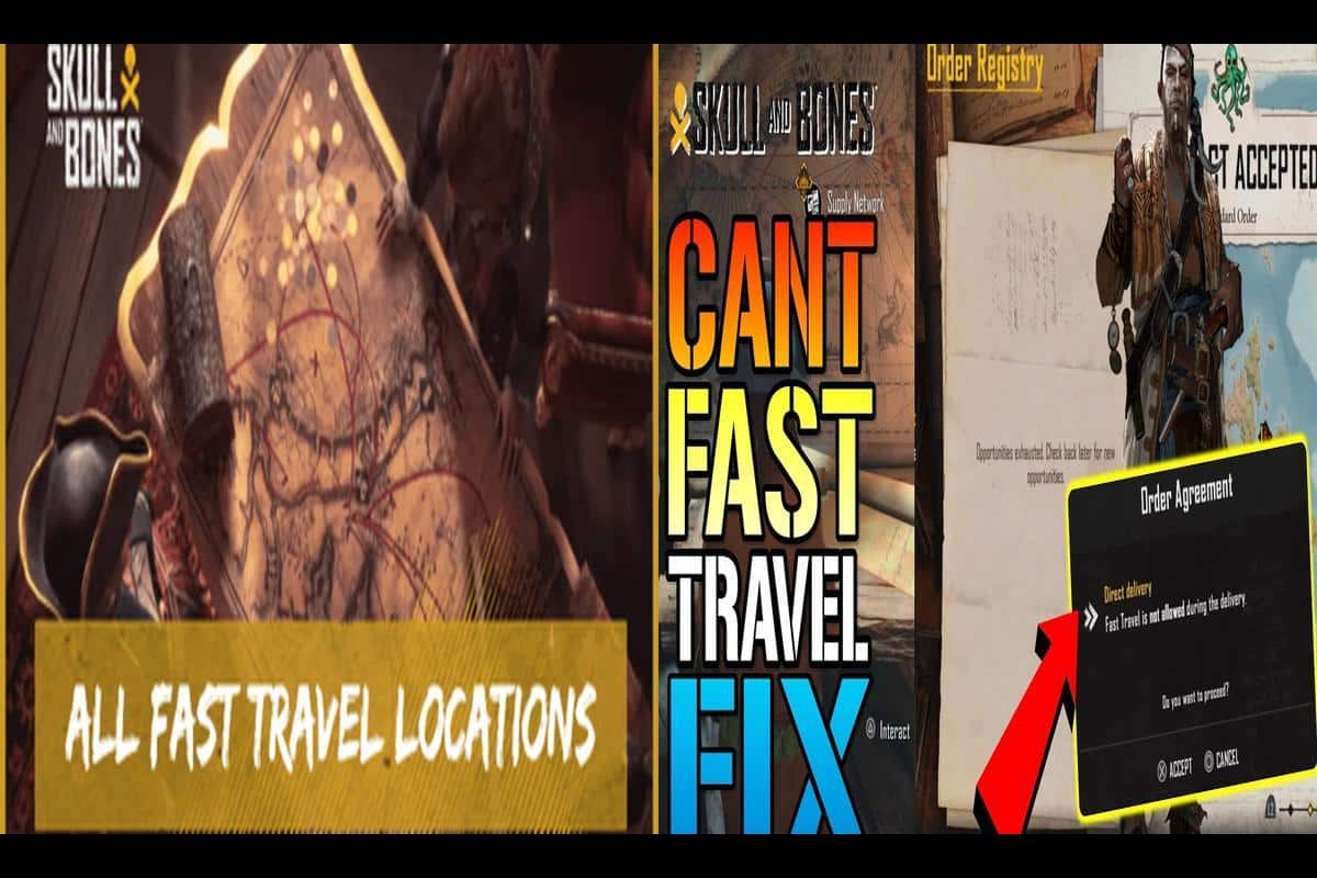 How To Efficiently Use Fast Travel In Skull And Bones