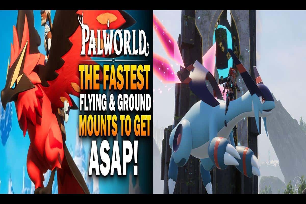 The Ultimate Guide To The Best Flying Mounts In Palworld