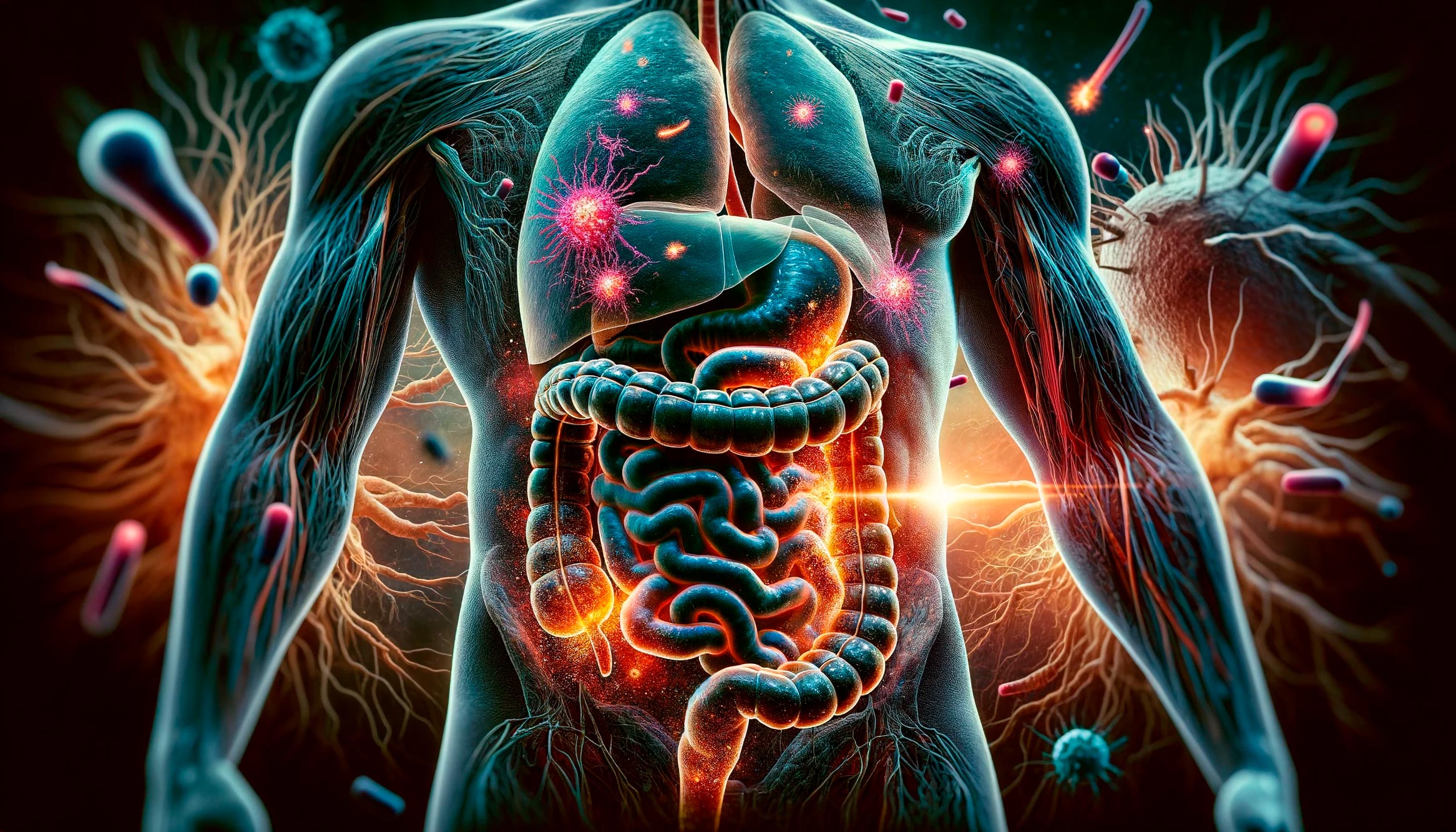 Gastroenterology Gut Microbiome Health Concept