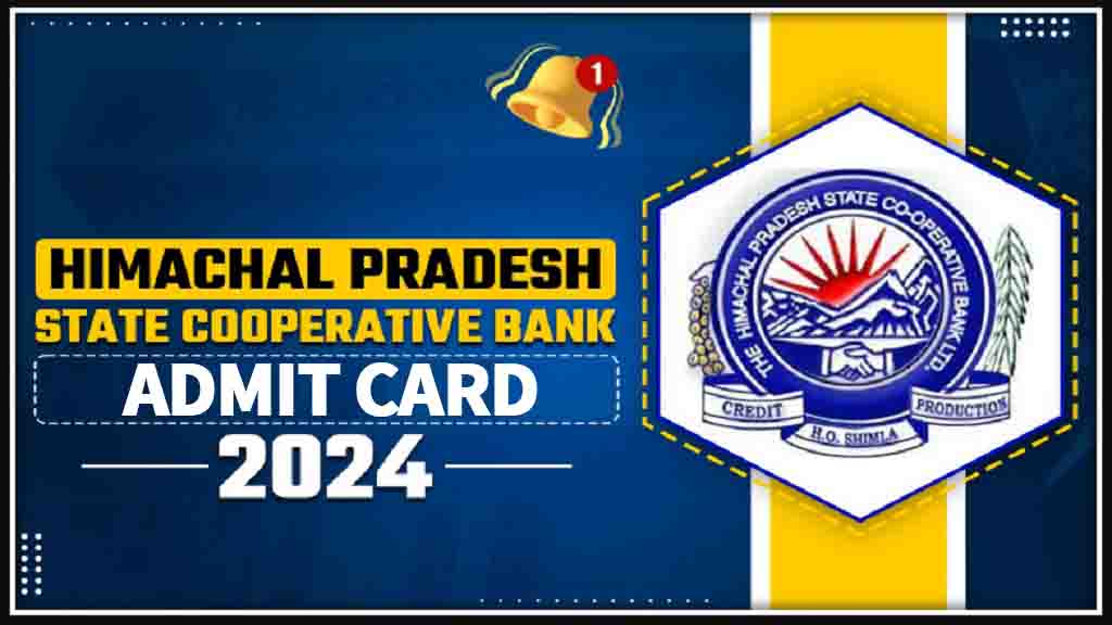 Himachal Pradesh Hpscb Junior Clerk Admit Card 2024