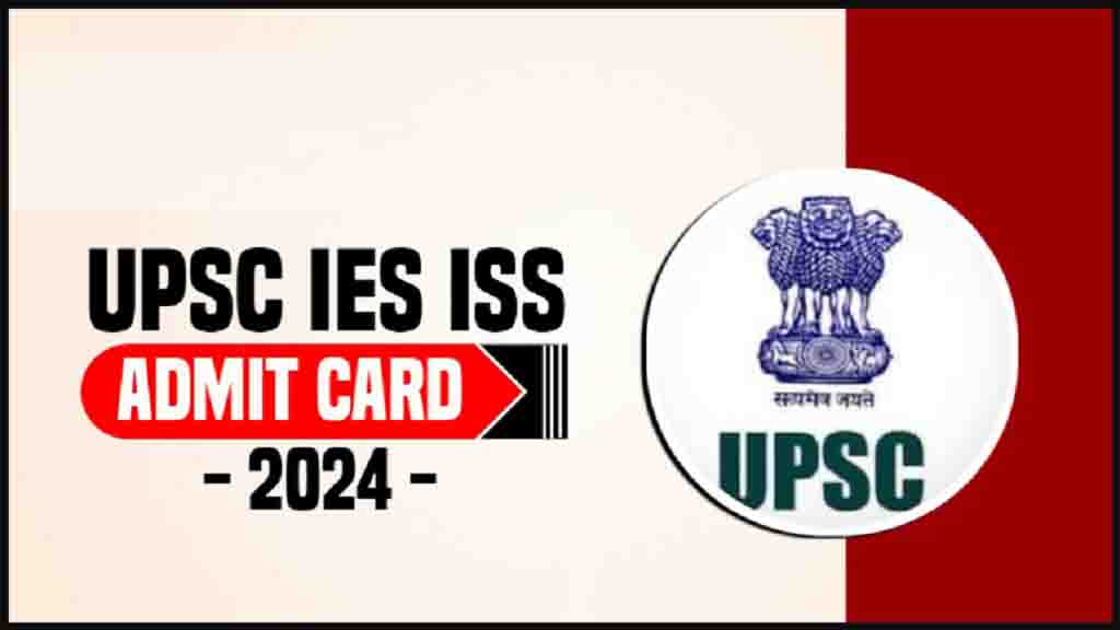 Upsc Ies / Iss 2024 Exam Date - Off