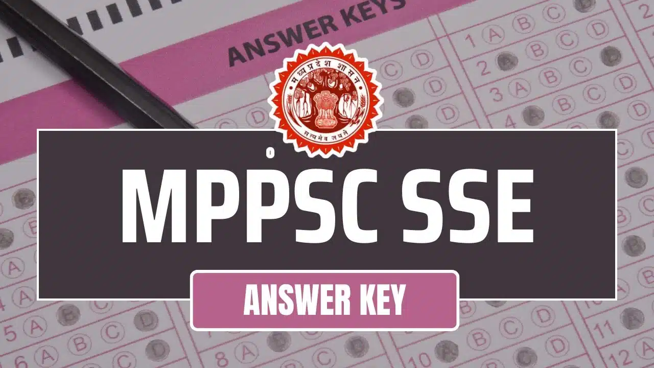 Mppsc State Services/Forest Services Answer Key 2024