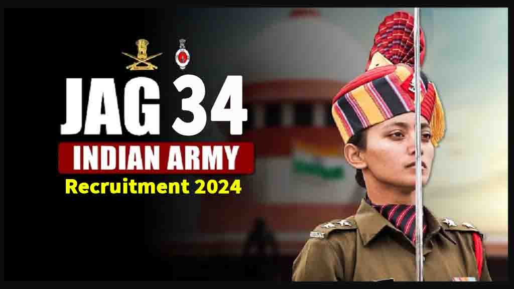 Indian Army Jag 34Th Admission April 2025 Batch Online Form