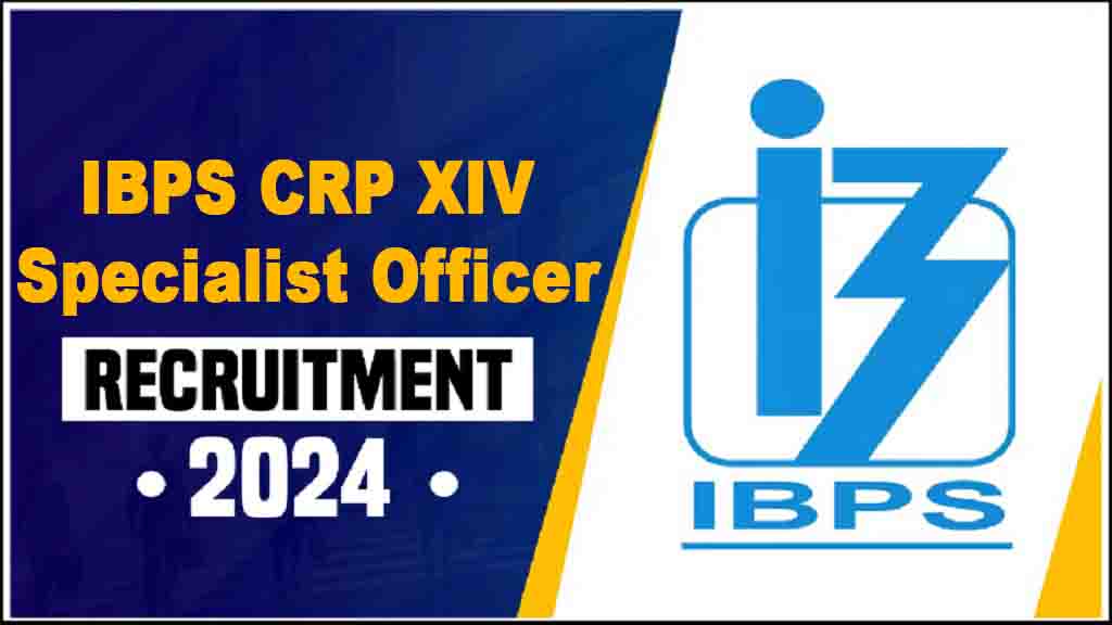 Officier Spécialiste Ibps Crp (So) Xiv Formulaire En Ligne 2024