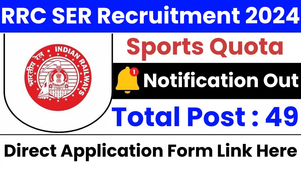 Railway Rrc Ser Sports Quota Recruitment 2024