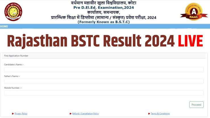 Rajasthan Bstc Pré Deled Résultat 2024