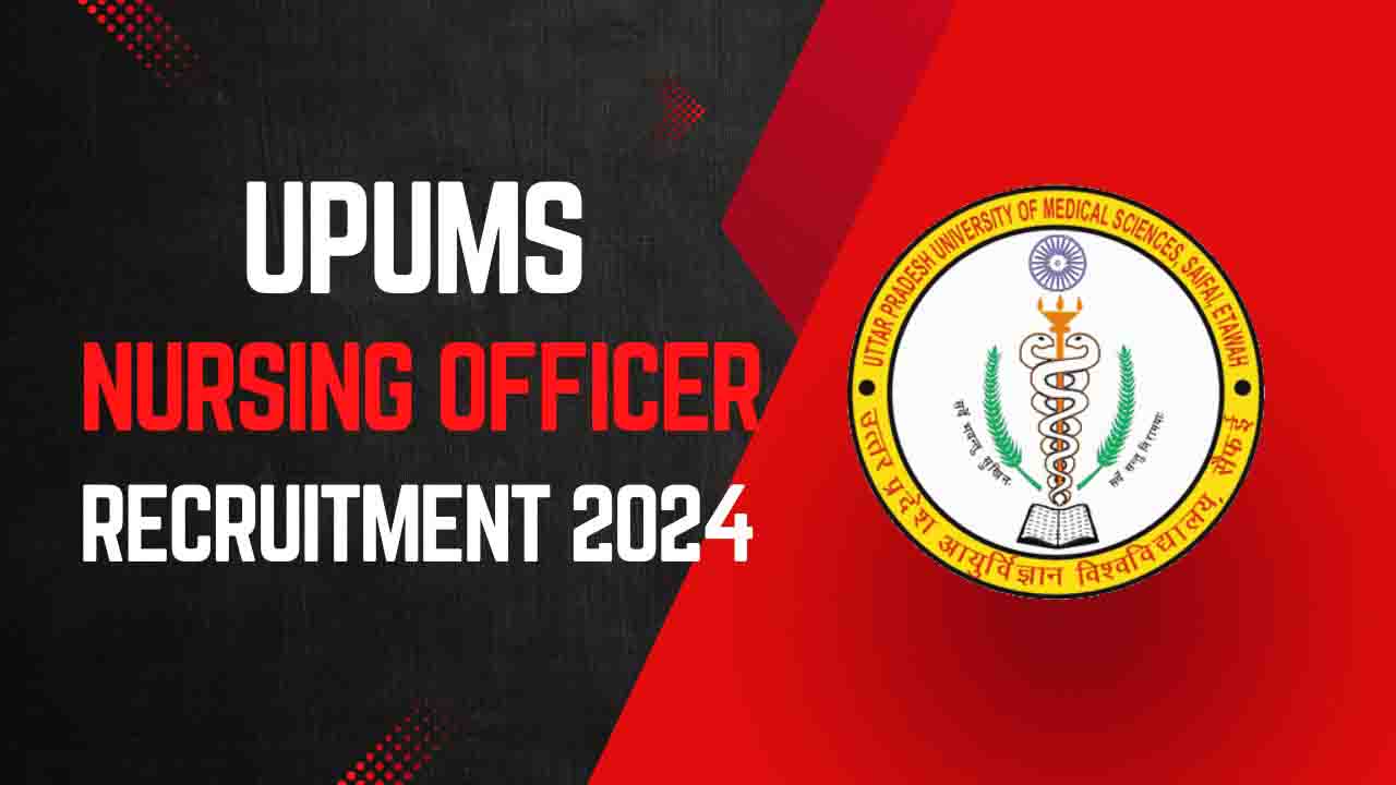 Upums Group C Various Posts Online Form 2024